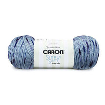 Spinrite Caron Simply Soft Speckle Yarn Galaxy 1 Pack of 1 Skein - $21.51