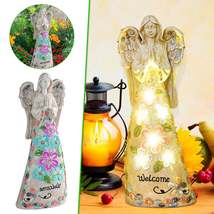 Angel Resin Lamp LED Angel Statue Lamp - £50.38 GBP+