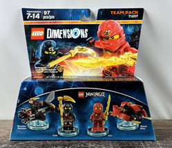 Lego Dimensions 71207 Ninjago Team Pack - Boulder Bomber Cole Kai Blade Bike - £46.43 GBP