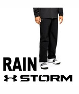 UNDER ARMOUR UA RAIN PANTS STORM MEN'S RUNNING 100% WATERPROOF 1305788 S M L - $88.81 - $93.49