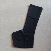 Denim 24/7 Bootcut Jeans Women&#39;s Size 12W Black Stretch NWOT - $23.76