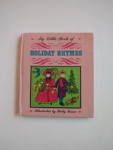 My Little Book Of Holiday Rhymes Betty Fraser 1964 Rutledge Book HC Vtg - £7.46 GBP