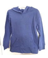 Cat &amp; Jack Kids Blue Cotton Pullover Hooded Sweatshirt Pocket~ Size: Sma... - $13.86