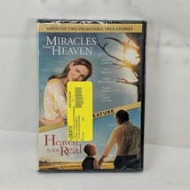 Heaven is for Real Miracles from Heaven Double Feature DVD Jennifer Garner New - £4.93 GBP