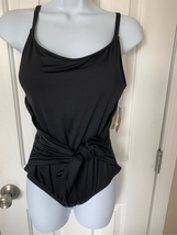 Kona sol Black one piece bathing suit size medium - $24.75