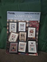 Samplers For Special Occasions, Leisure Arts Leaflet 2469 - £4.79 GBP