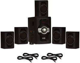 Home Theater Bluetooth Speaker System With Five Points From Acoustic Audio, Usb, - £107.06 GBP