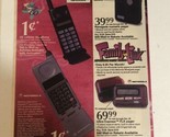 1996 Motorola Cellular Flip Phone Kmart Vintage Print Ad pa22 - £5.51 GBP