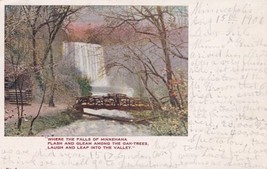 Minnehaha Falls Minneapolis MN 1906 UDB Postcard A13 - £2.35 GBP
