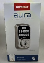 Kwikset Aura Bluetooth Smart Lock - Satin Nickel (99420-001) - $56.09