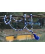 Energized Blue Sodalite 8mm Beads Prayer Mala 108+1(Guru Beads) - $1,815.48 MXN