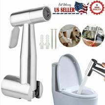 High Quality Stainless Steel Hand Held Toilet Bidet Sprayer Bathroom Shower Head - £14.38 GBP