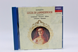 Donizetti Lucia di Lammermoor Highlights Sutherland Pavarotti 1992 Decca Opera - £4.62 GBP