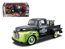1948 Ford F-1 Pickup Truck &quot;Harley Davidson&quot; with 1948 Harley Davidson FL Panhea - £36.87 GBP