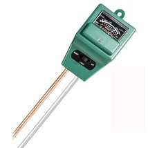 3-IN-1 SOIL TESTER HAND HELD GARDEN TOOL SOLAR POWER MOISTURE pH LIGHT U273 - $10.82