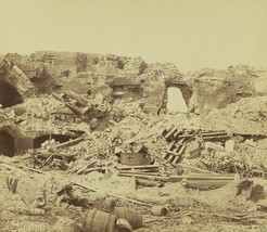 Fort Sumter effects of cannonading Charleston 1863 New 8x10 US Civil War Photo - £6.96 GBP