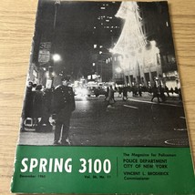 SPRING 3100 NYPD MAGAZINE DECEMBER 1965 - $134.16 MXN