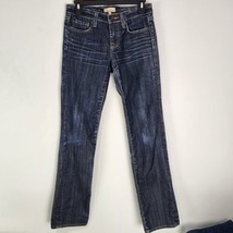 Vigoss Original Denim Jeans Skinny Ladies sz 3/4 Dark Stone Wash 28x33.5 - £13.62 GBP