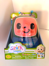 Spark Cocomelon 2-in-1 Spraying Bath Toy With LED Lights Music - FAST FREE SHIP! - £18.63 GBP
