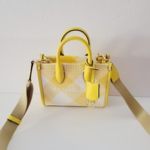 Michael Kors Mirella Extra Small XS Shopper Crossbody Top Handbag Golden Yellow - $105.79