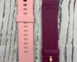 ID205L Smart Watch Band Silicone Adjustable Bands Purple Pink - $14.25