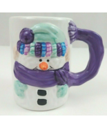 Designpac Snowman Wearing Hat, Gloves, &amp; Scarf Coffee Cup With Scarf For... - €10,74 EUR