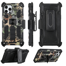 Machine Design Magnetic Kickstand for iPhone 13 Pro 6.1″ JUNGLE CAMO - £6.12 GBP