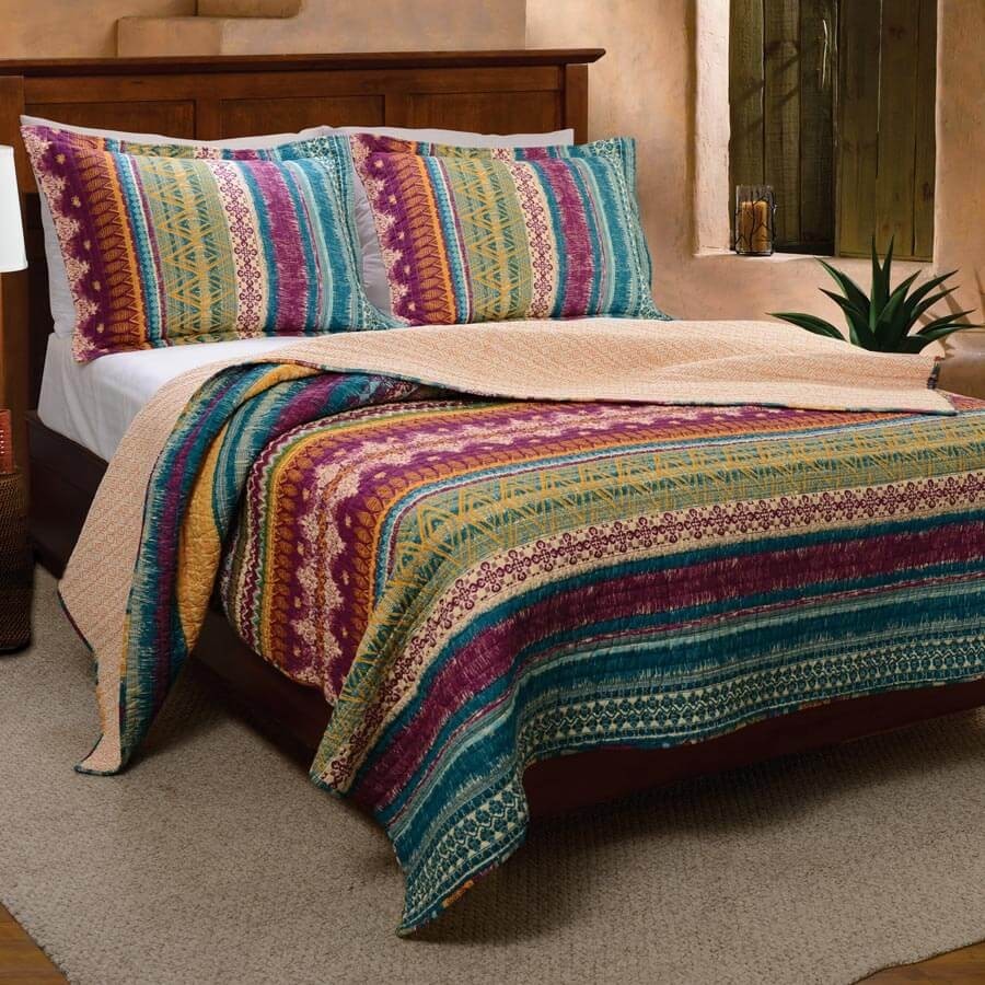 Desert Vista Quilt Sets for Modern Southwest Style Bedding - $124.10+