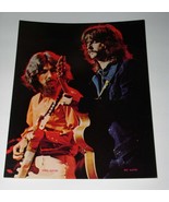 George Harrison Eric Clapton Concert Poster Card Vintage 1973 Rising Signs - $97.10 CAD