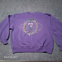 Vintage Sweatshirt Adult Size XL Deep Purple Crew Neck Gopher Sport - $17.05