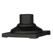 Livex Lighting 7715-14 Outdoor Pier Mount Adaptors, Black, 0.1 x 0.1 x 4.5 - £83.83 GBP