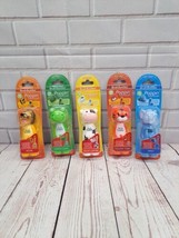 Brush Buddies Poppin’ Toothbrush Soft BPA Free Brand New Set Of 5 - £9.29 GBP