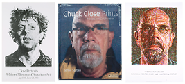 Bundle- 3 Assorted Chuck Close Books and Posters - £315.75 GBP