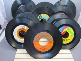 RECORDS 45s Vintage Mixed Set of 11 Sleeved Well Played &quot;A Well Respected Man&quot; - £37.16 GBP