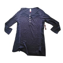 NWT No boundaries medium 7-9 blue 3/4 sleeve shirt - £7.51 GBP