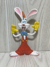 Disney Bendable Who Framed Roger Rabbit Toy Bendems Figure READ 1987 Amblin - $8.90