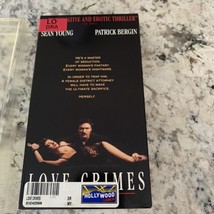 Love Crimes (VHS, 1996, R-Rated Version) - £9.33 GBP