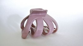 Large lavender mauve octopus hair claw clip for thick hair - £7.95 GBP