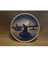 Vintage ROYAL COPENHAGEN Mini Plate LANGELINE #2-2010 DENMARK 3-1/8&quot; - £8.75 GBP