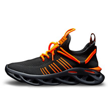 New Men Sneakers Summer Mesh Breathable Soft Casual Couple Shoes Unisex Platform - £38.98 GBP