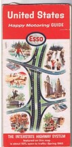 Roadmap Esso 1965 United States Interstate Highway System - £5.42 GBP