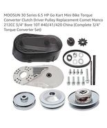 212CC Torque Converter 6.5 HP 3/4&quot; Go Kart Mini Bike Comet Clutch 10T 40... - $97.04 CAD