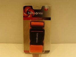 Samsonite Luggage Strap Bright Orange Fits 72&quot; bag NIP - $8.99