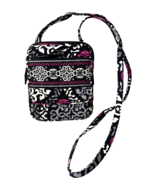 Vera Bradley Mini Hipster Crossbody Bag Canterberry Magenta Pattern - $722.54 MXN