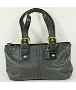 Coach 11844 Black Leather Medium Shoulder Bag - $779.45 MXN