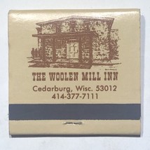 Woolen Mill Inn Hotel Motel Cedarburg Wisconsin Match Book Matchbox - £3.86 GBP