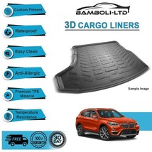 Fit for BMW X 1 / F-48 2016-2019, Rear Liner Rubber 3D Cargo Trunk Mat - £69.33 GBP