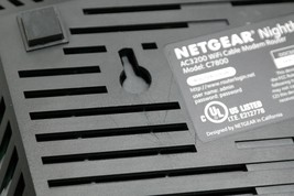 NETGEAR Nighthawk AC3200 C7800 Wi-Fi Router with DOCSIS 3.1 Cable Modem image 7
