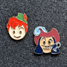Peter Pan Disney Pins: Pan and Captain Hook Emoji - $24.90