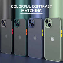 Matte Phone Case for iPhone 13 12 11 14 Pro Max Mini Plus Luxury Soft Silicone S - $9.07+